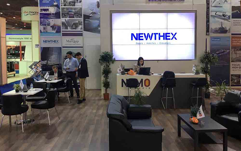 Newthex at CNR Eurasia Boat Show