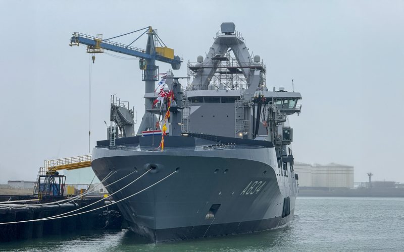Newthex doors features on newly christened HNLMS Den Helder
