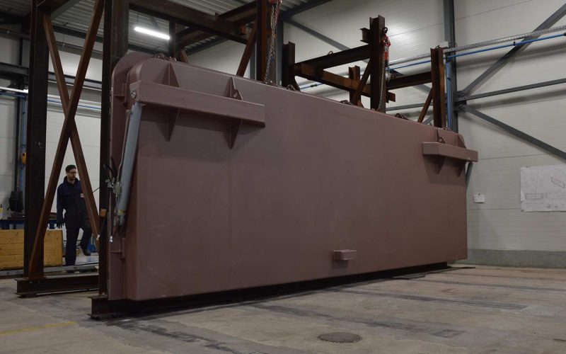 Newthex - Navy elevator lift door